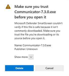 Show More option