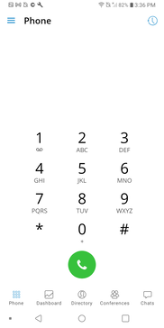 Communicator GO 7 More menu